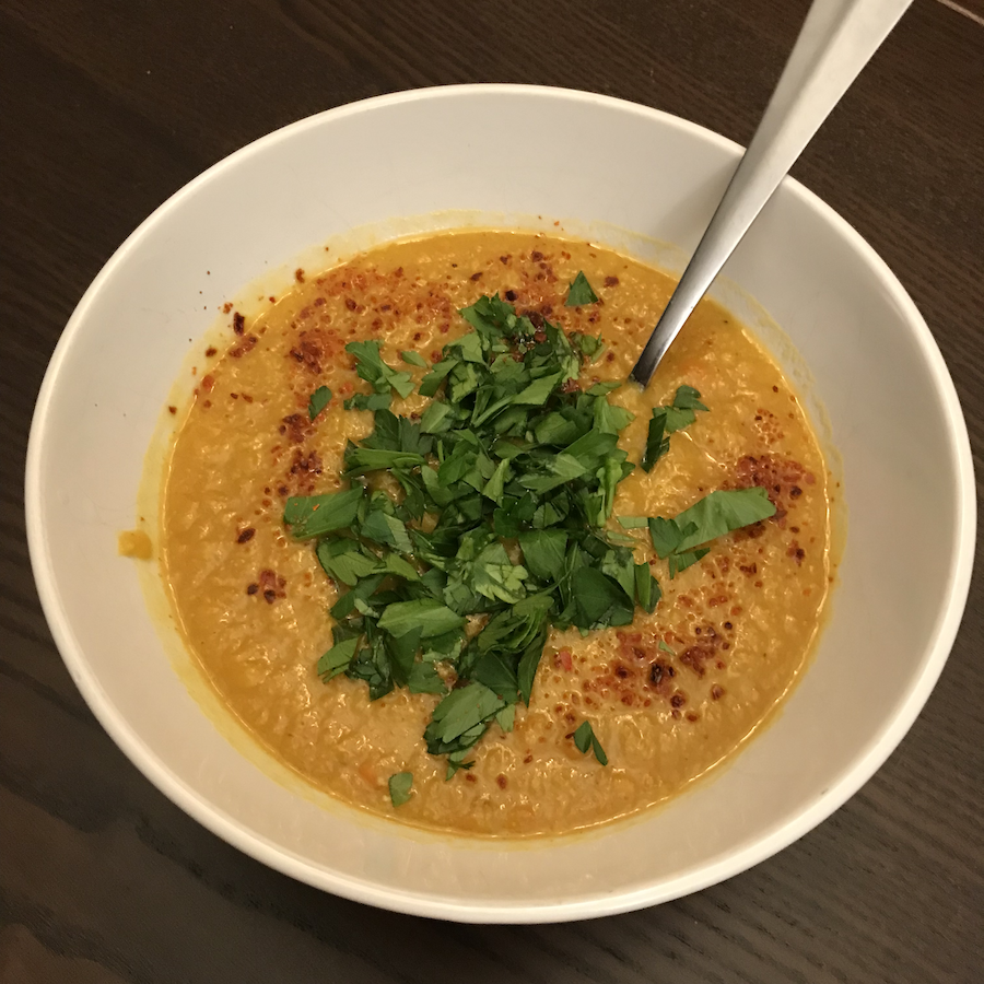 1–2–3 Lentil Soup